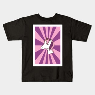 Pink Unicorn Kids T-Shirt